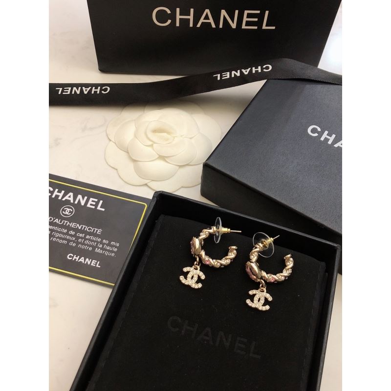 Ch*el earrings